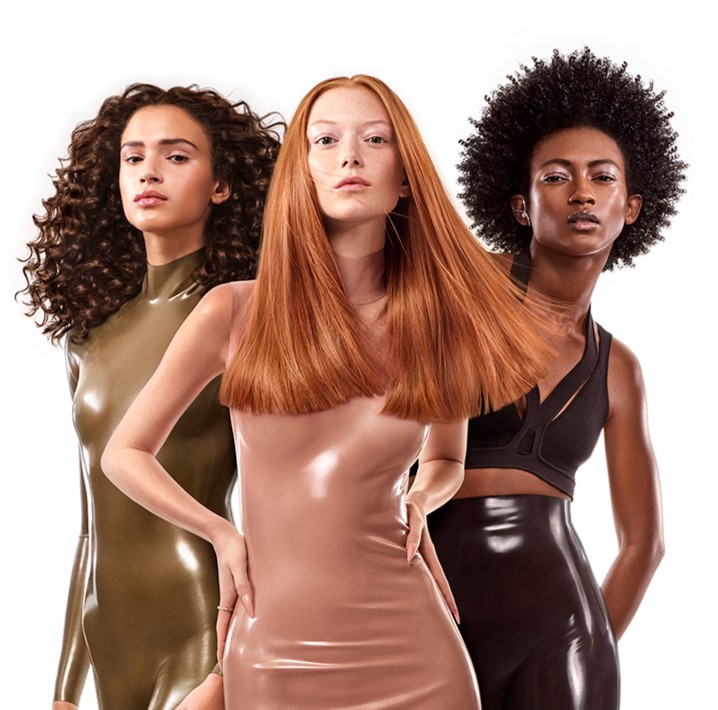 L'Oréal Professionnel trio modelos