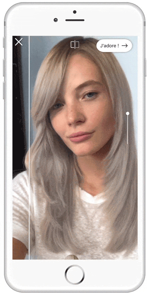 App para cambiar color de cabello en segundos