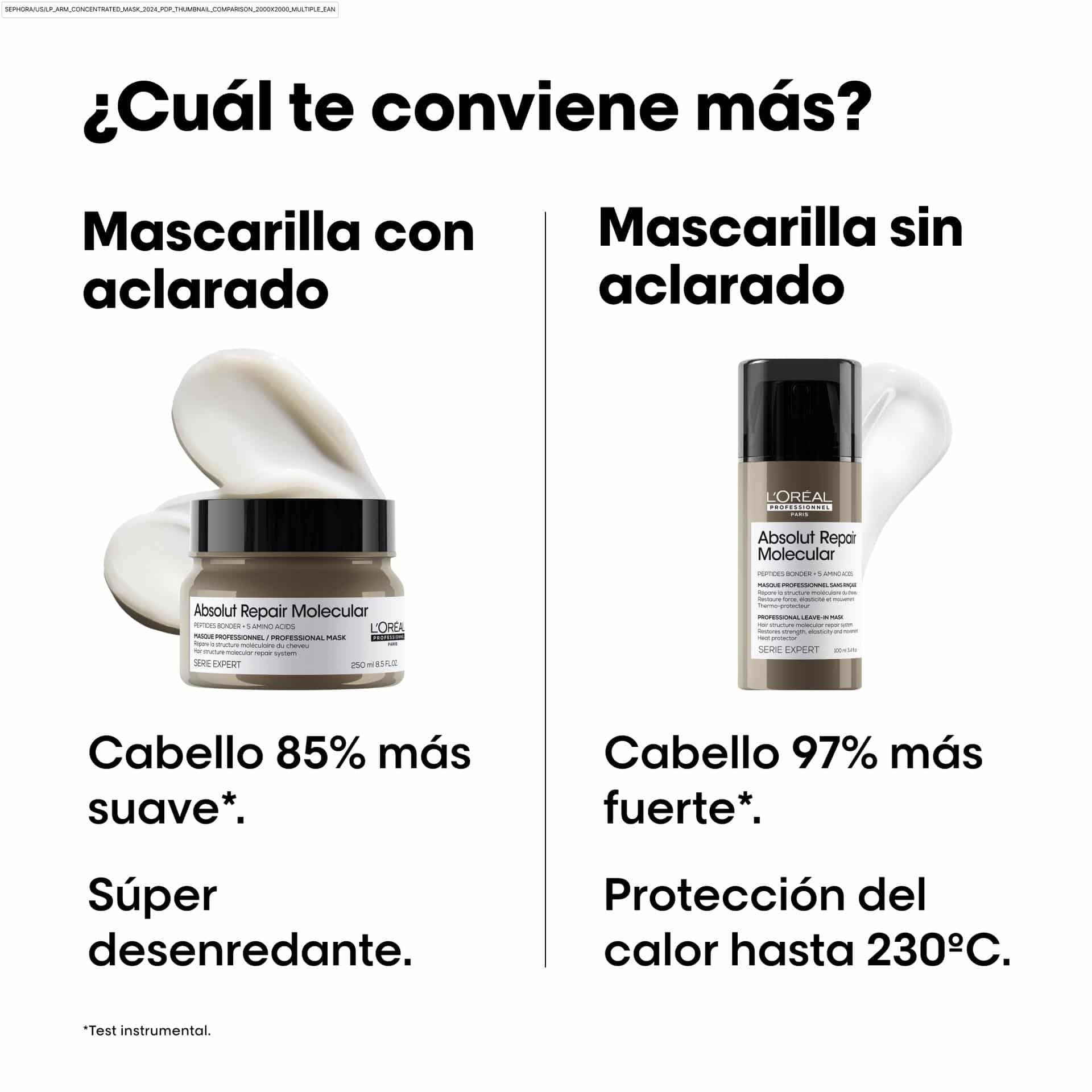 Mascarilla Absolut Repair Molecular 250 ml
