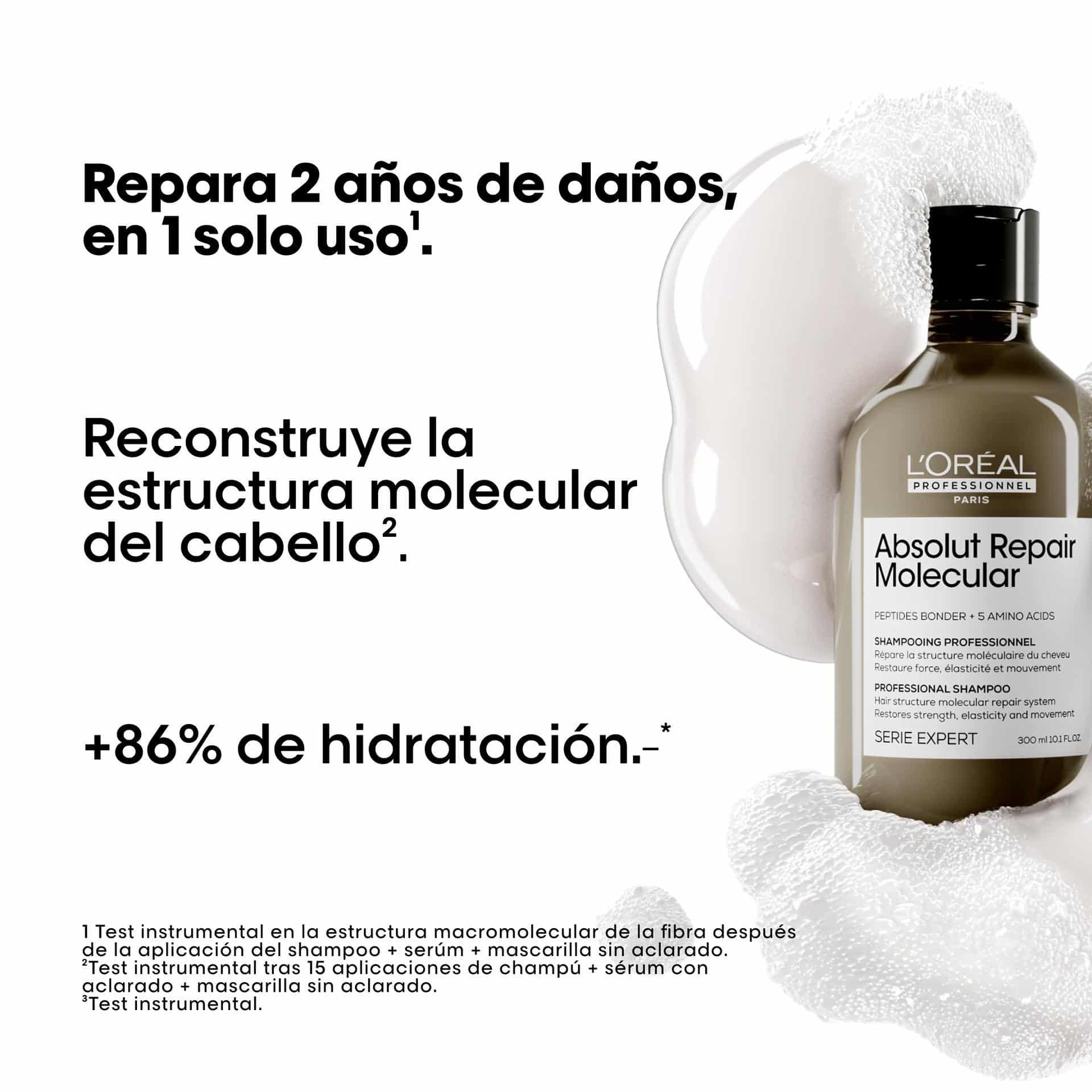 Champú Absolut Repair Molecular 300 ml