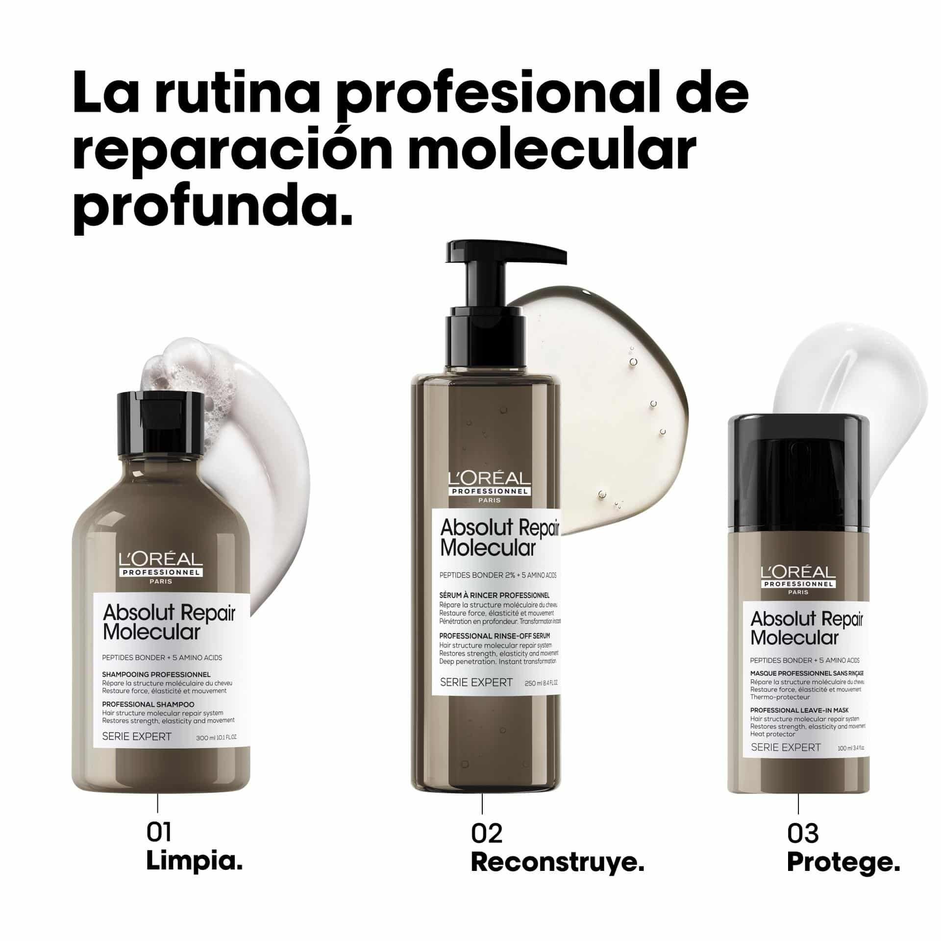 Champú Absolut Repair Molecular 300 ml