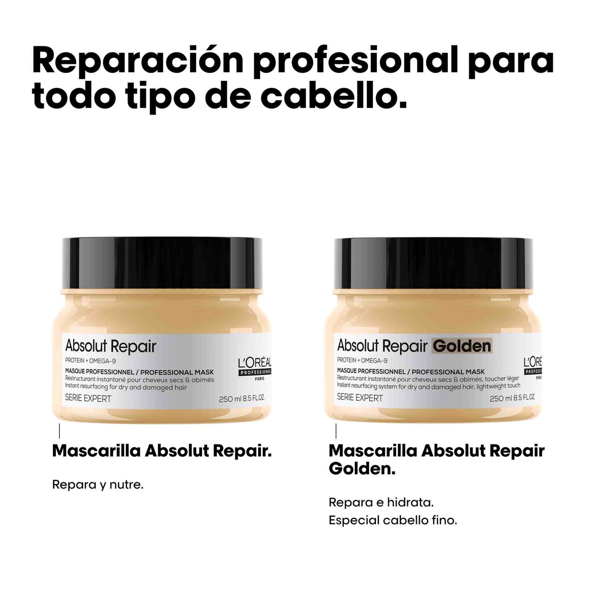 Mascarilla Absolut Repair Gold 250ml