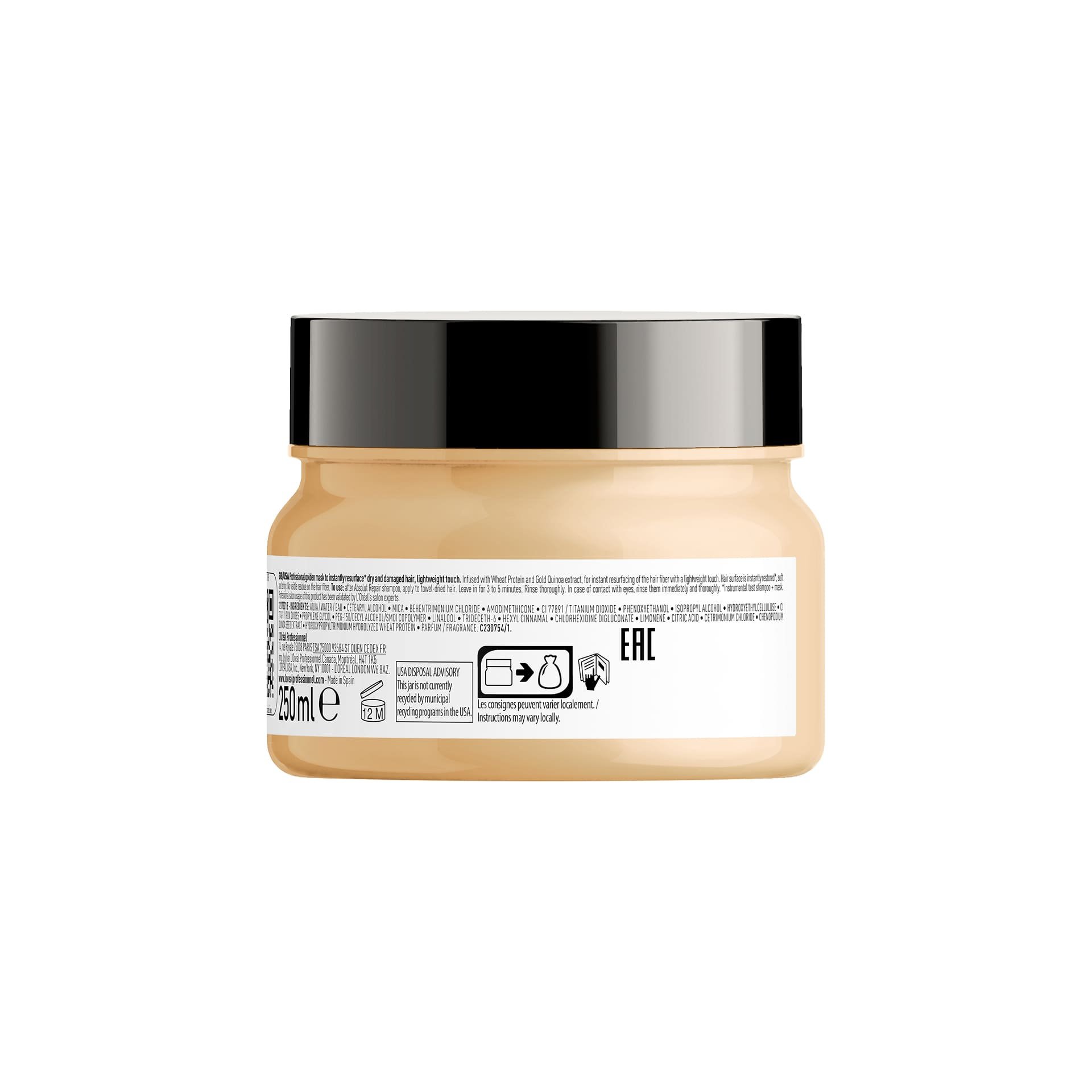 Mascarilla Dorada Absolut Repair