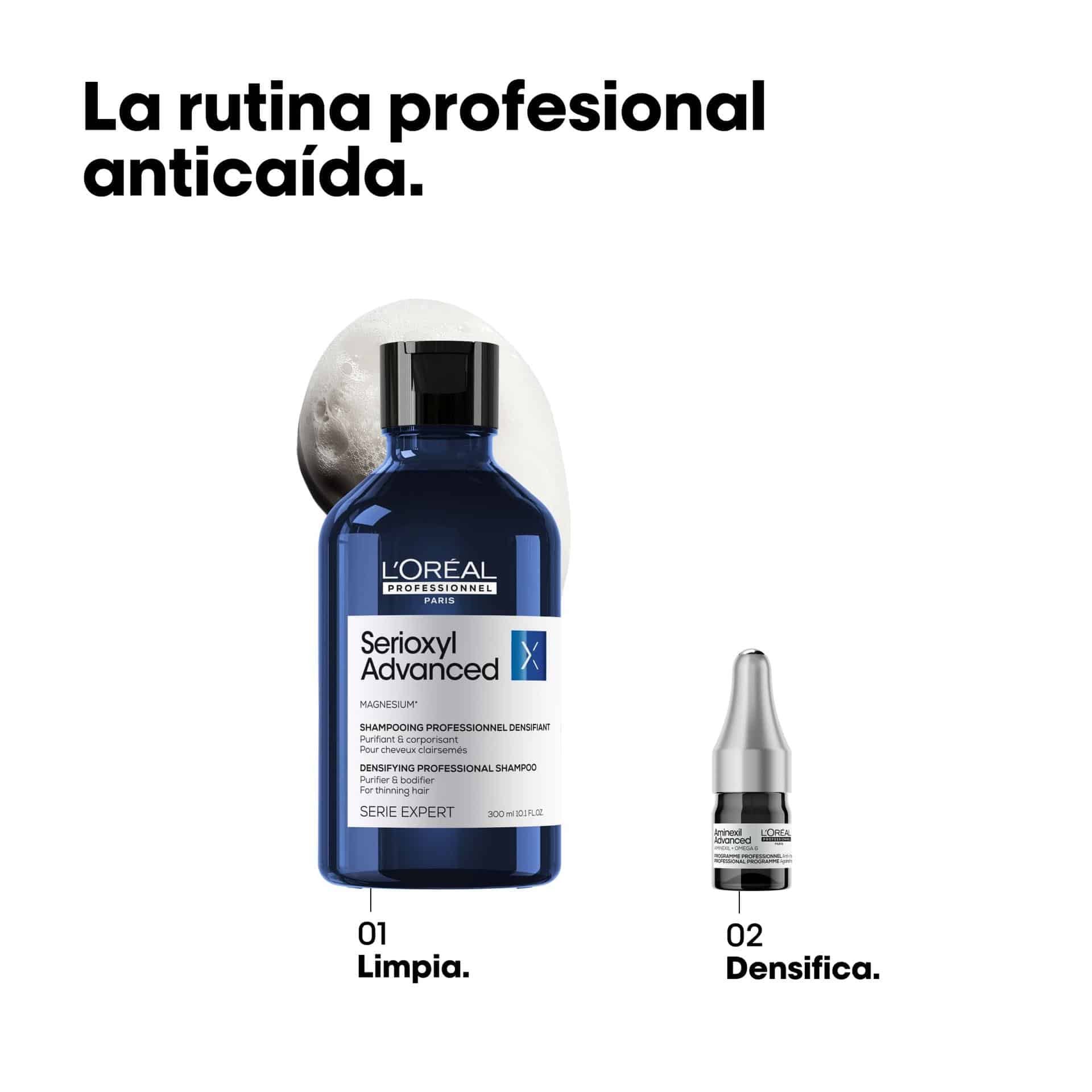 Ampollas Aminexil 10x6ml