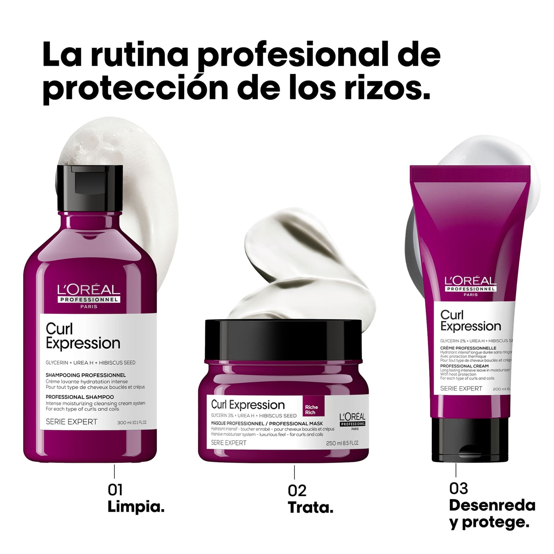 Mascarilla hidratante intensiva Curl Expression 250ml