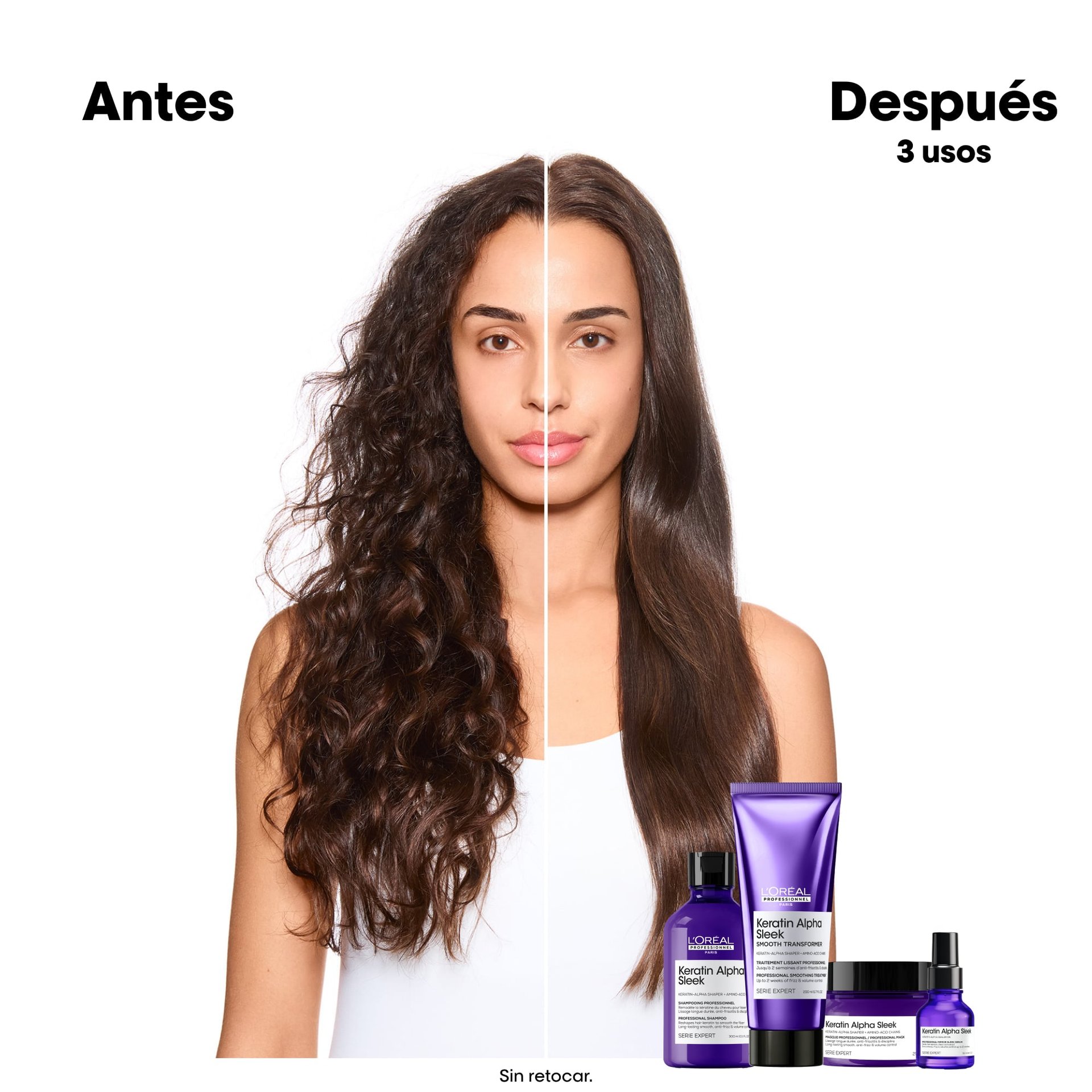 Smooth Transformer Tratamiento anti-frizz profesional para todo tipo de cabello