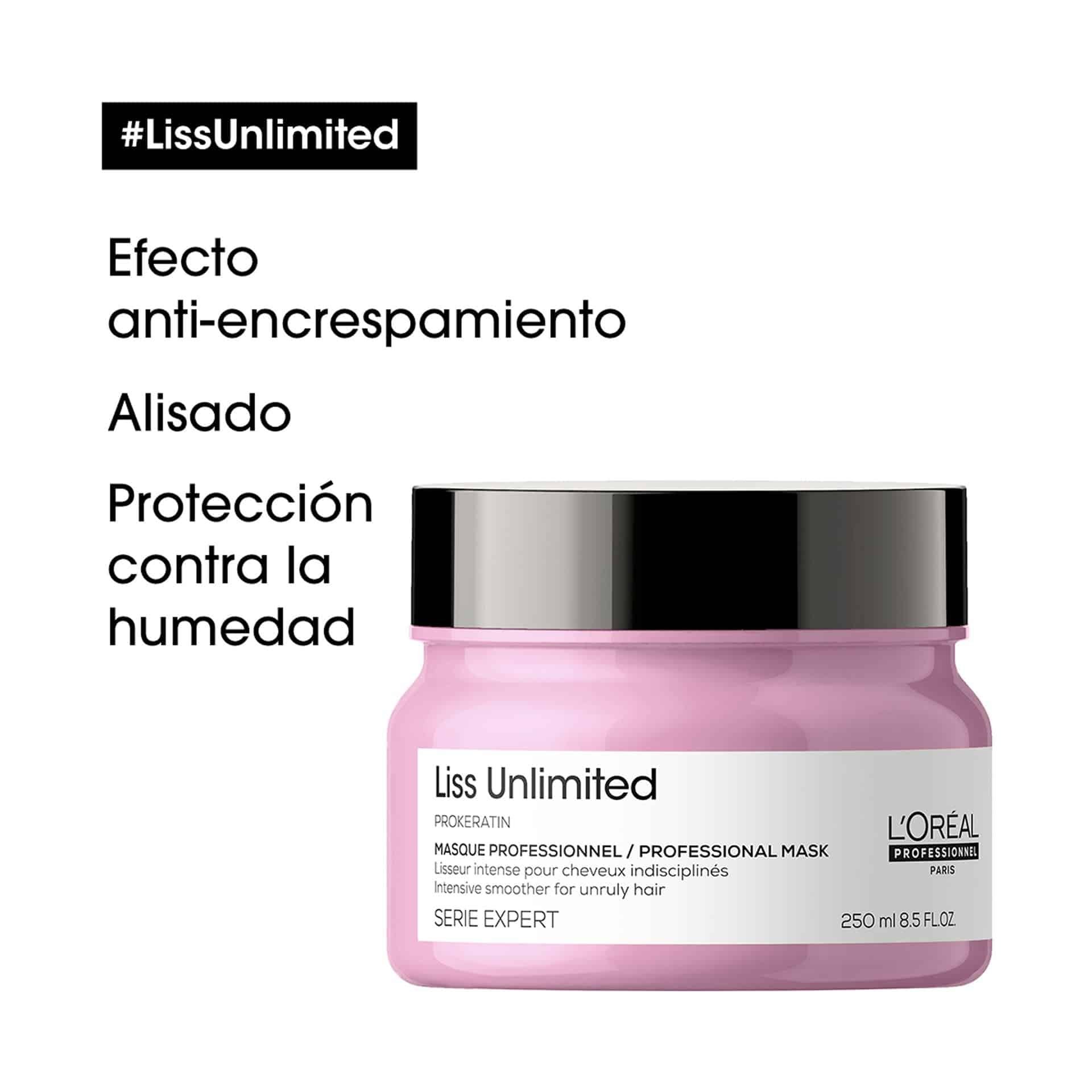 Mascarilla Liss Unlimited 250ml