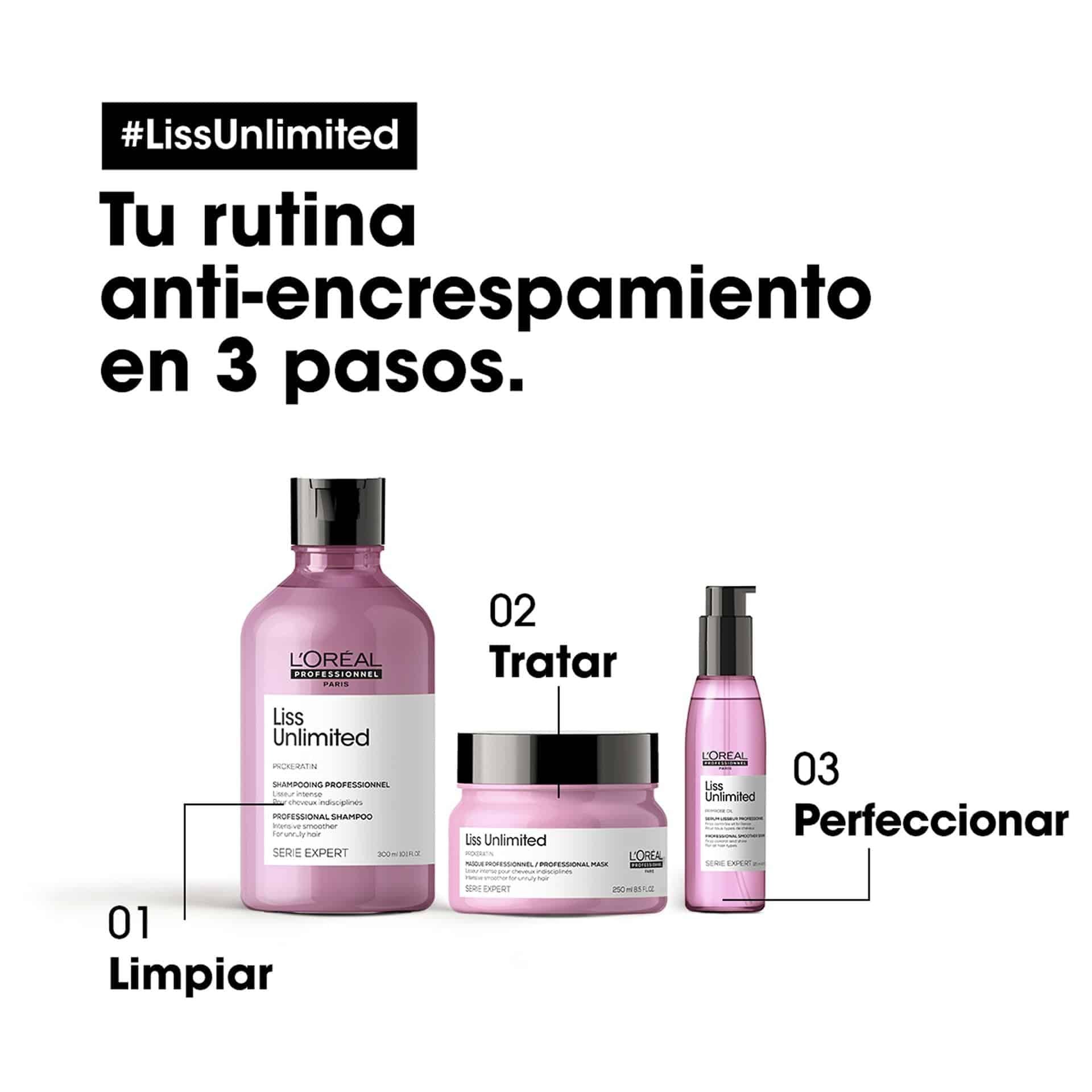 Mascarilla Liss Unlimited 250ml