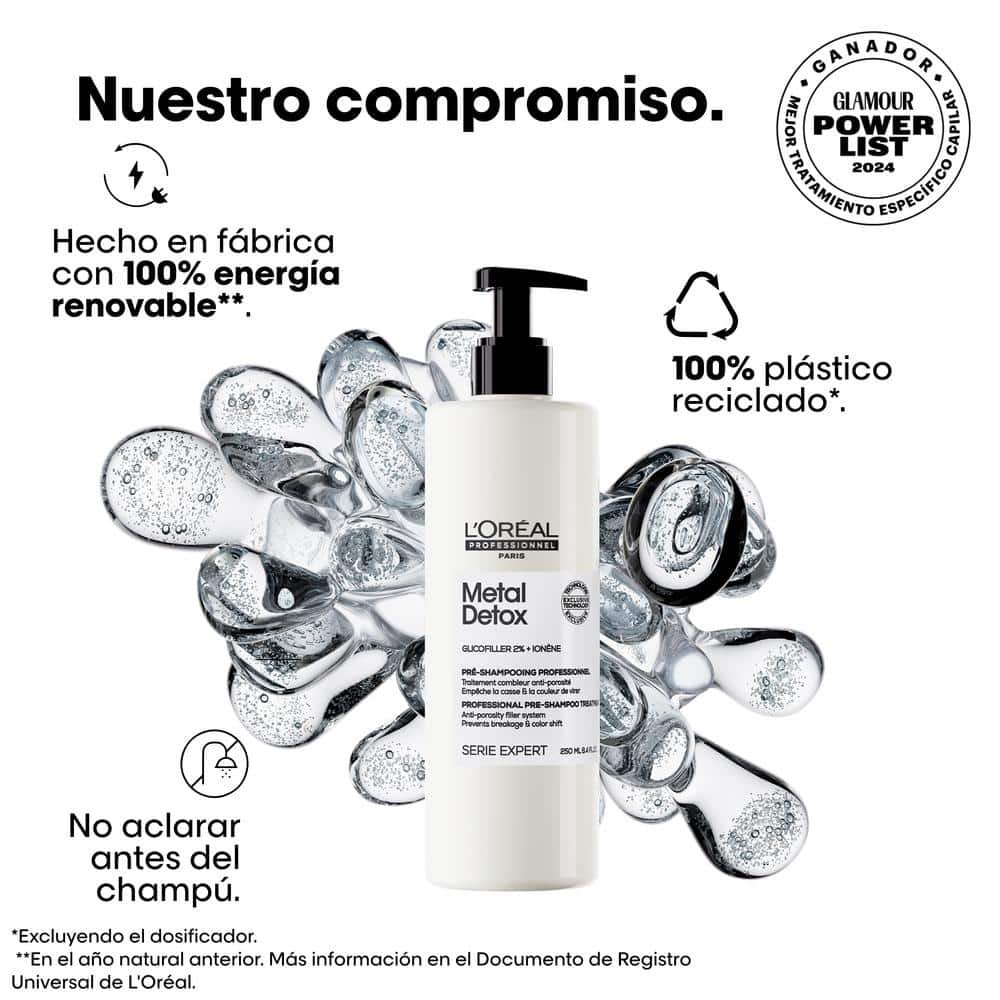Pre-champú Metal Detox