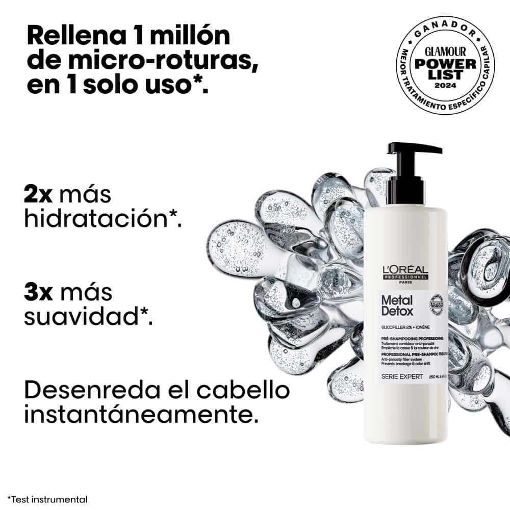 Pre-champú Metal Detox