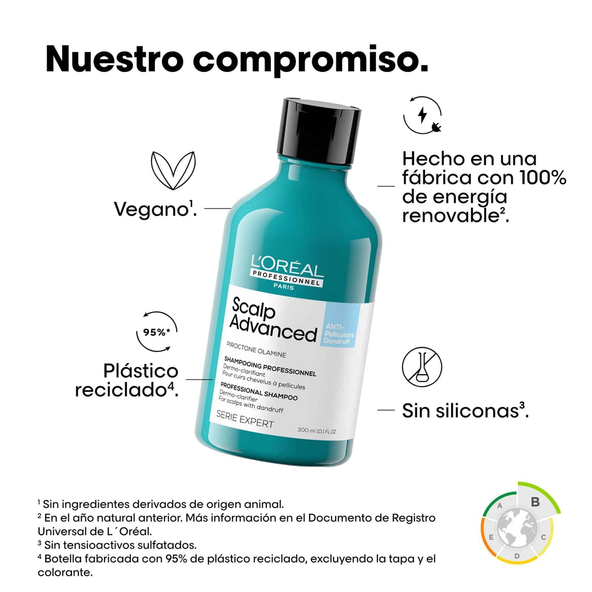 Champú Anti Caspa Scalp 300 ml