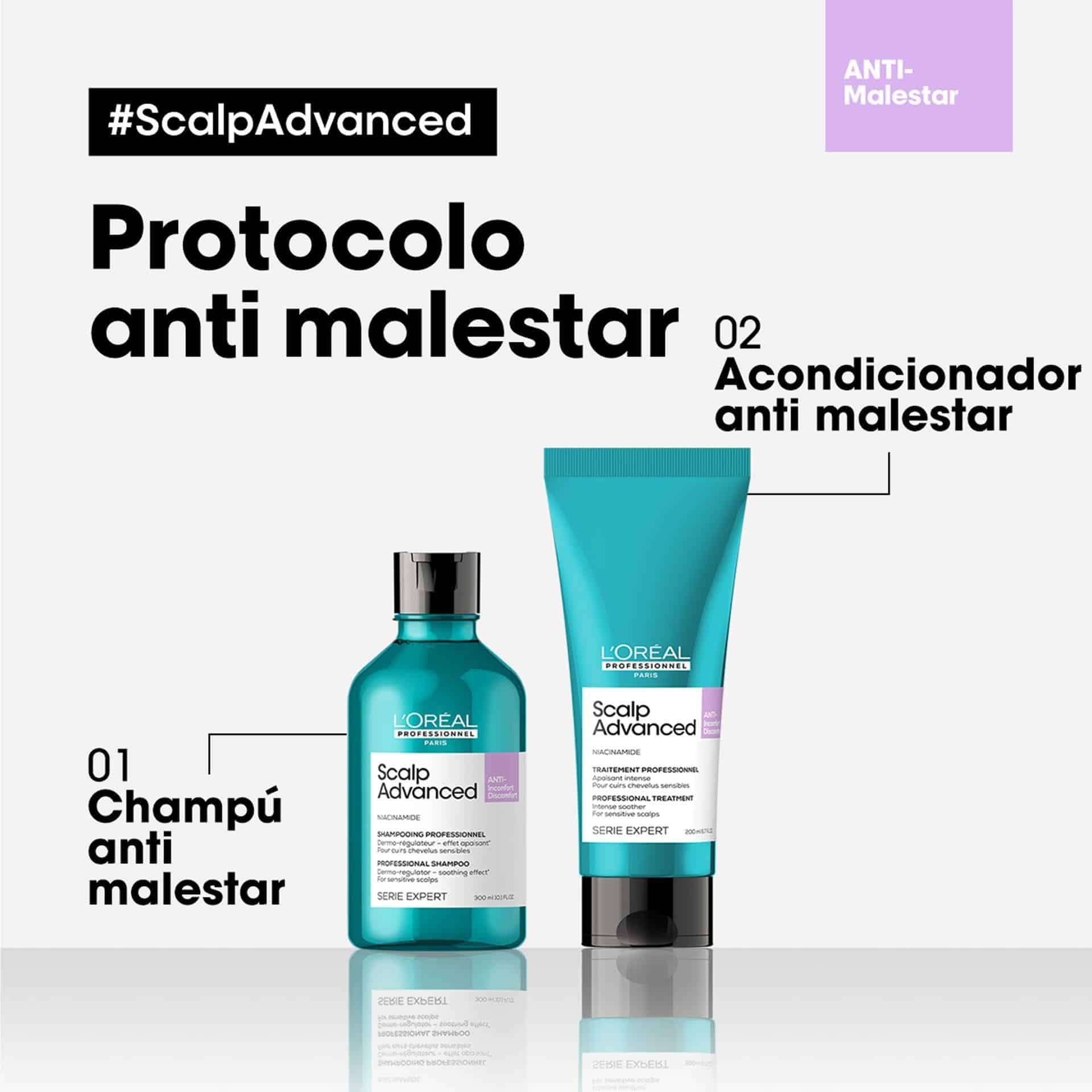 Acondicionador Scalp Advanced Anti Malestar 200ml