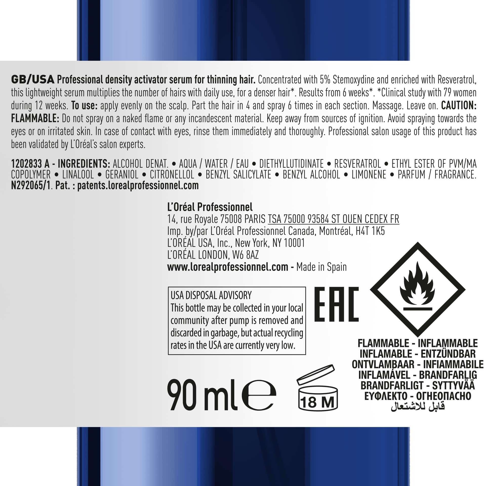 Serioxyl activador Densidad 90 ml