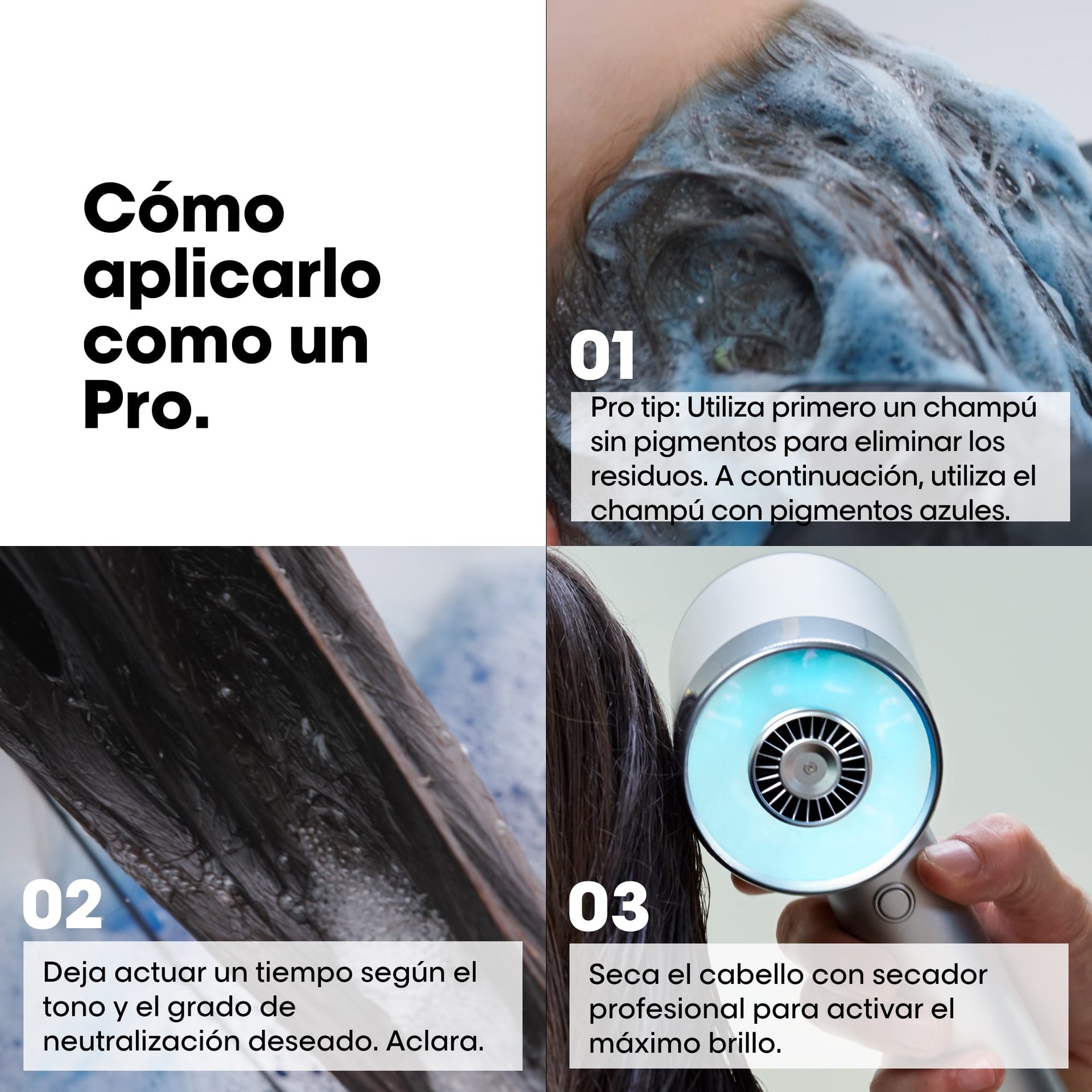 Champú neutralizador azul-7