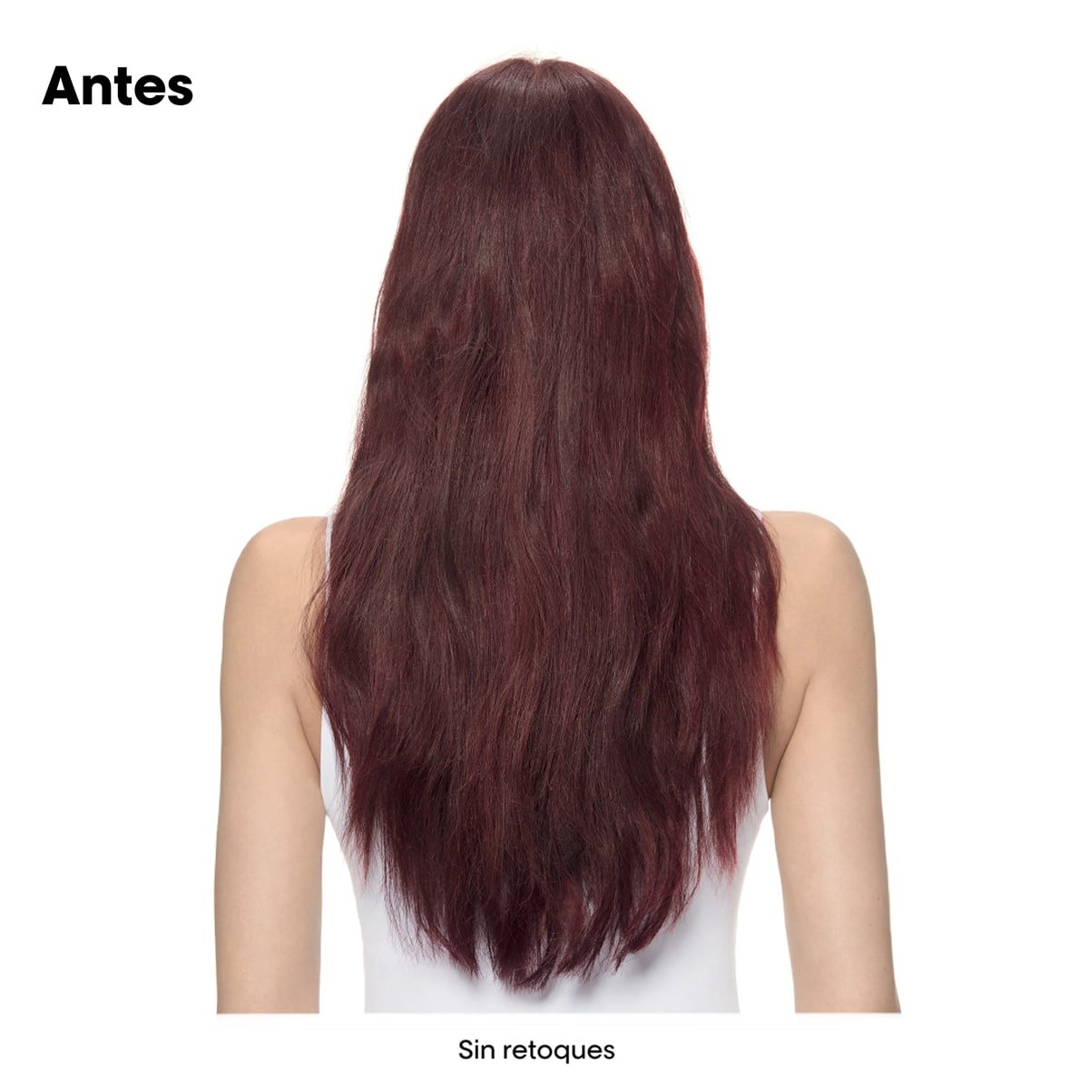 Antes y después de Vitamino Color Spectrum