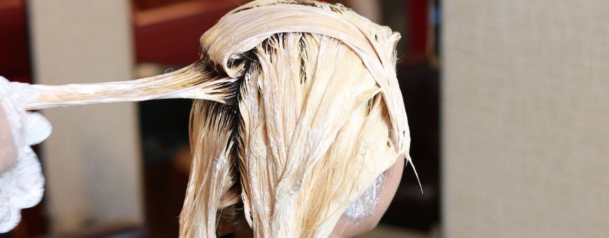imagen de decoloracion de cabello
