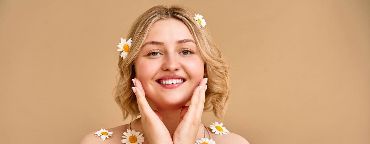 imagen de mujer con cara redonda