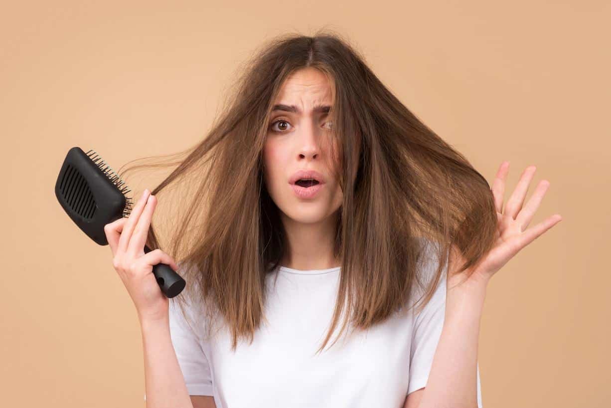 pelo encrespado
