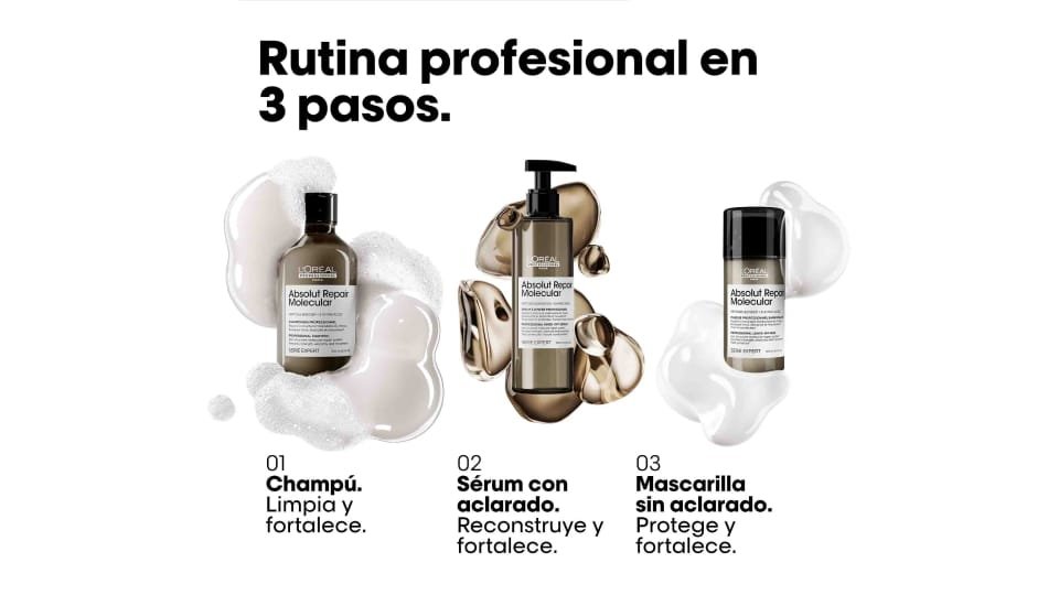 pelo tenido de blanco