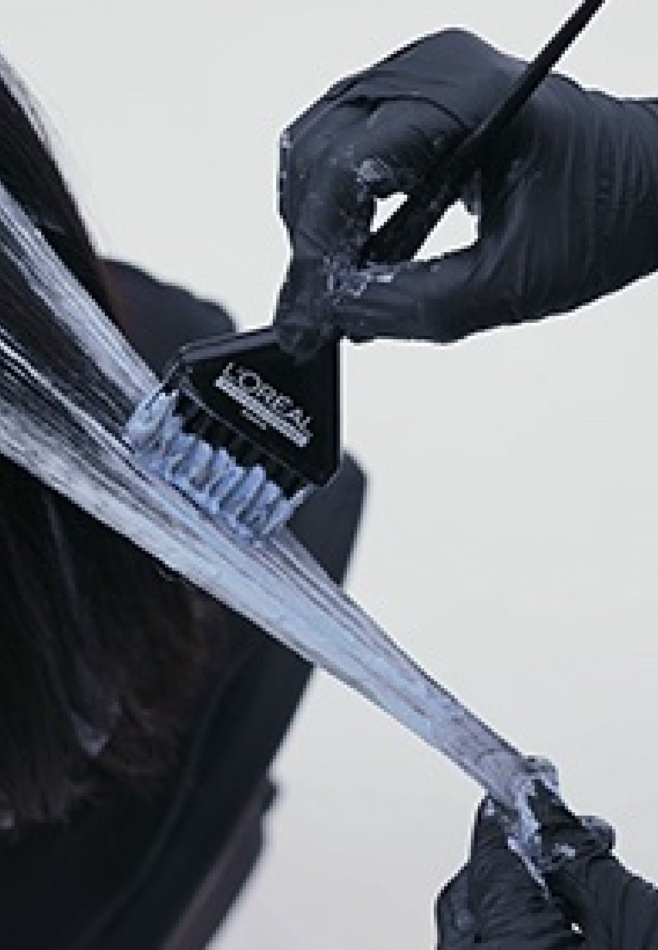 Técnica al aire libre con la paleta.