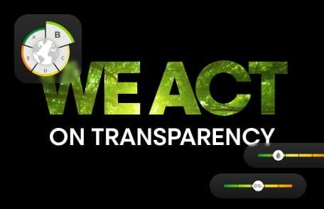 We act on transparency