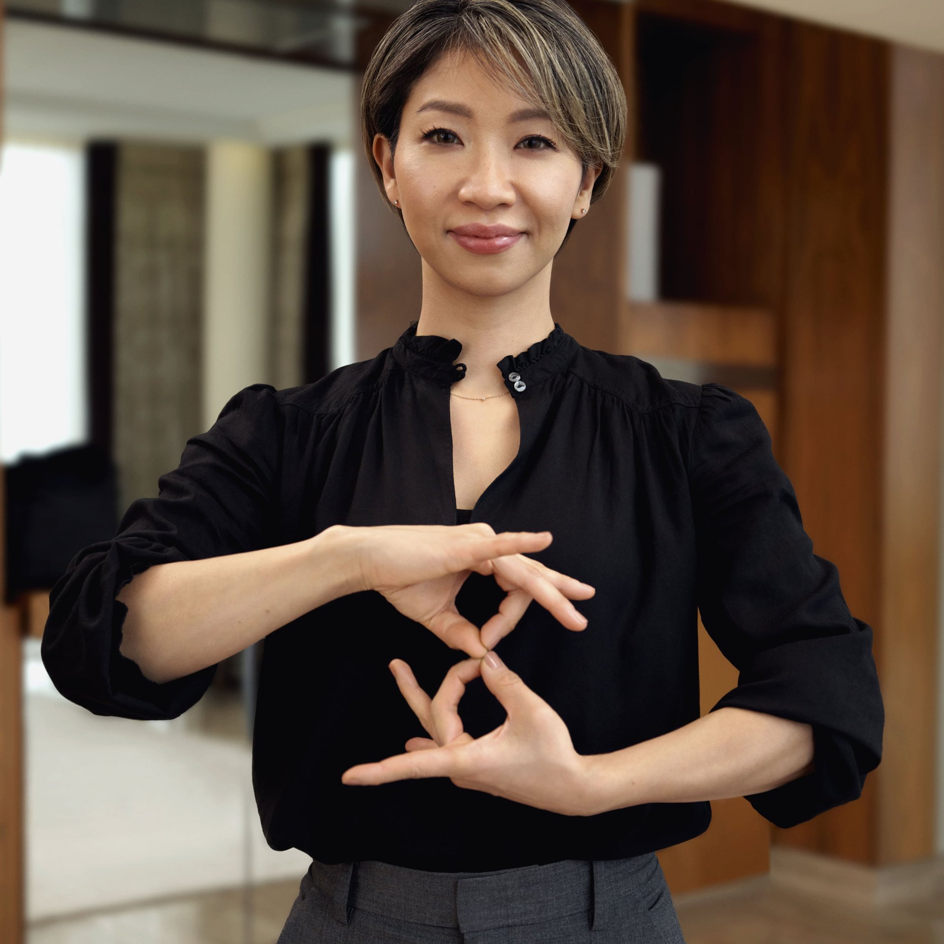 Ayuda a tu peluquero a mantener una buena postura mientras trabaja.