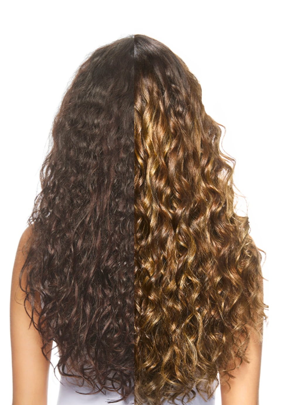 Rubio ligero dorado.