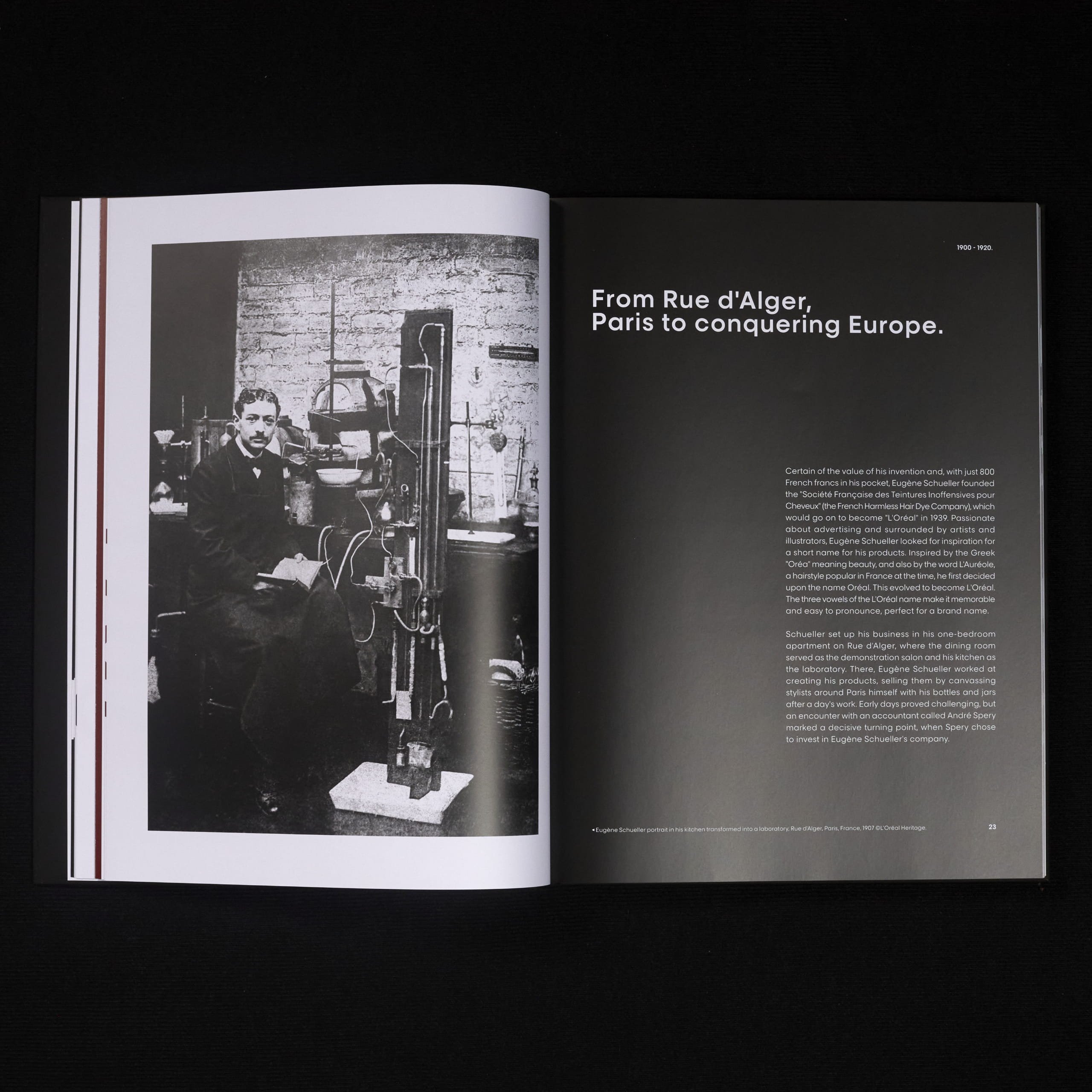 L'Oréal Professionnel París, en los orígenes del Grupo L'Oréal.